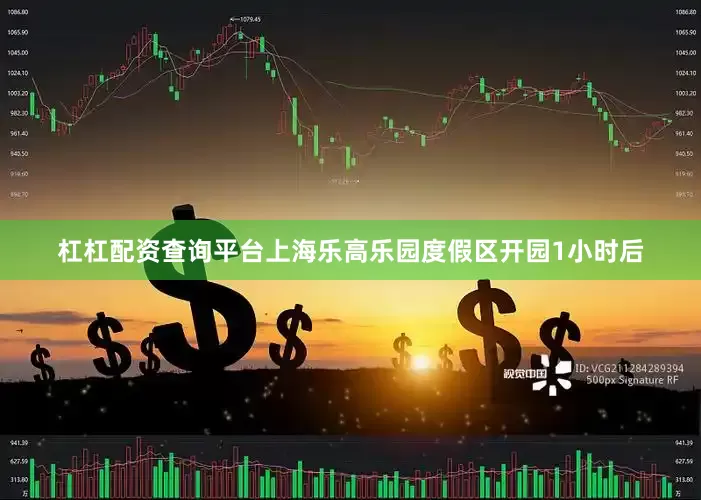 杠杠配资查询平台上海乐高乐园度假区开园1小时后